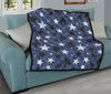 Star Print Pattern Quilt-grizzshop