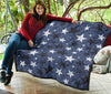 Star Print Pattern Quilt-grizzshop