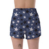 Star Print Pattern Women's Shorts-grizzshop