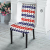 Star USA Patriotic Print Pattern Dining Chair Slipcover-grizzshop