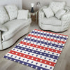 Star USA Patriotic Print Pattern Floor Mat-grizzshop