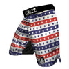 Star USA Patriotic Print Pattern MMA Shorts-grizzshop