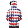 Star USA Patriotic Print Pattern Men's Hoodie-grizzshop