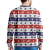 Star USA Patriotic Print Pattern Men's Sweatshirt-grizzshop