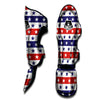 Star USA Patriotic Print Pattern Muay Thai Shin Guards-grizzshop