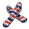 Star USA Patriotic Print Pattern Muay Thai Shin Guards-grizzshop