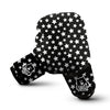 Star White And Black Print Pattern Boxing Gloves-grizzshop