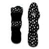 Star White And Black Print Pattern Muay Thai Shin Guards-grizzshop