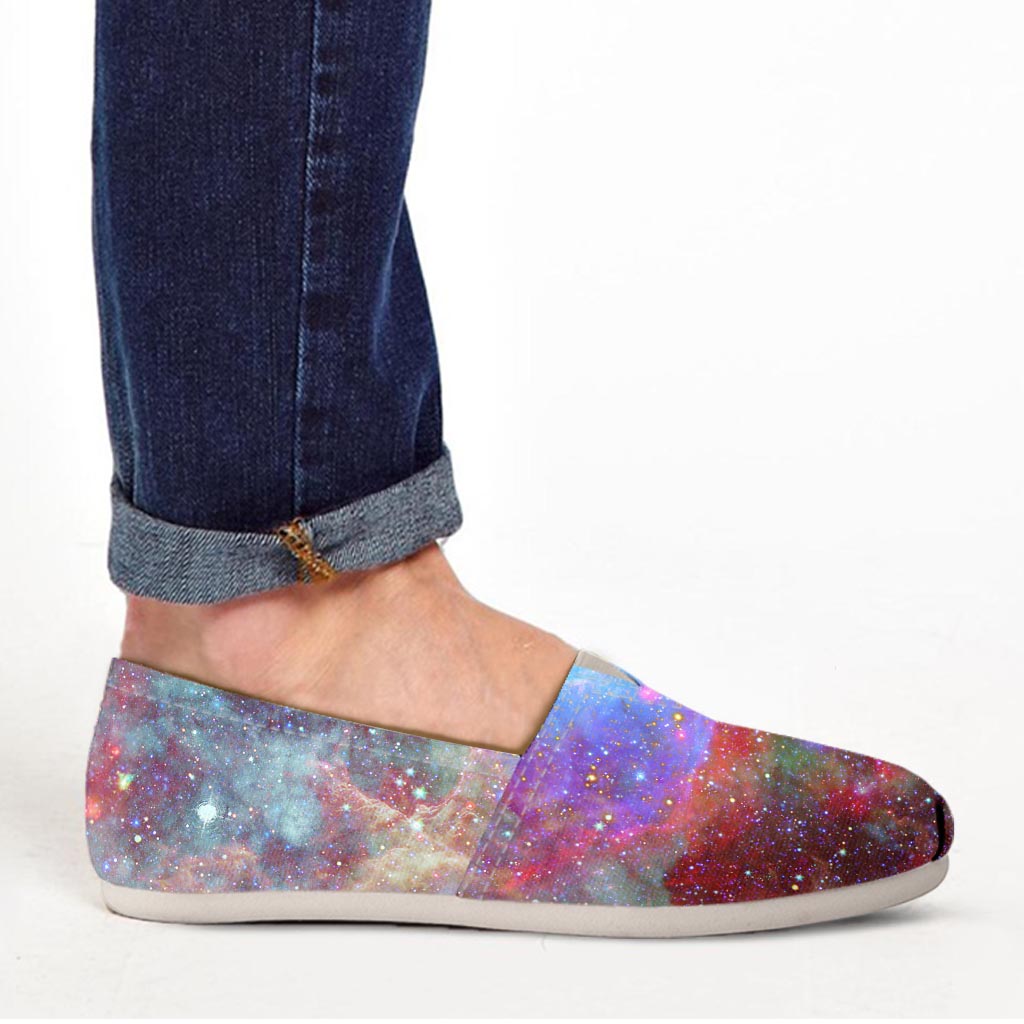 Star Nebula Galaxy Space Canvas Shoes-grizzshop
