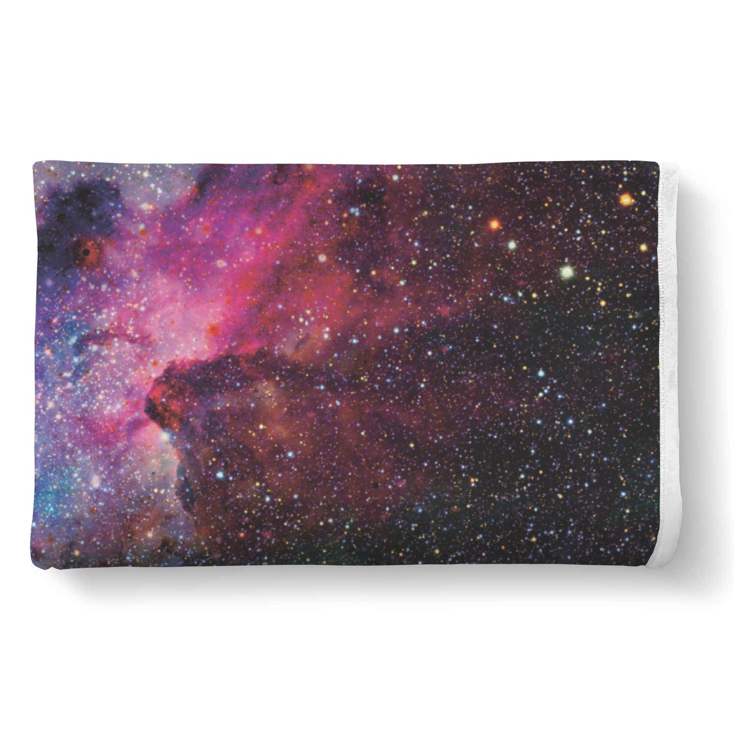 Stardust Space Galaxy Purple Print Throw Blanket-grizzshop
