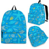 Starfish Ocean Print Pattern Backpack-grizzshop