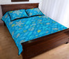 Starfish Ocean Print Pattern Bed Set Quilt-grizzshop