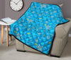 Starfish Ocean Print Pattern Quilt-grizzshop