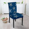 Starfish Pattern Print Chair Cover-grizzshop