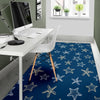 Starfish Pattern Print Floor Mat-grizzshop