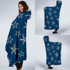 Starfish Pattern Print Hooded Blanket-grizzshop