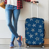 Starfish Pattern Print Luggage Cover Protector-grizzshop