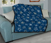 Starfish Pattern Print Quilt-grizzshop