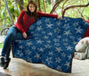 Starfish Pattern Print Quilt-grizzshop