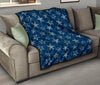 Starfish Pattern Print Quilt-grizzshop