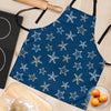 Starfish Pattern Print Women's Apron-grizzshop