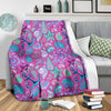 Starfish Pink Print Pattern Blanket-grizzshop