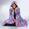 Starfish Pink Print Pattern Hooded Blanket-grizzshop