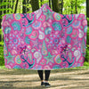 Starfish Pink Print Pattern Hooded Blanket-grizzshop