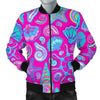 Starfish Pink Print Pattern Men's Bomber Jacket-grizzshop