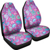 Starfish Pink Print Pattern Universal Fit Car Seat Covers-grizzshop