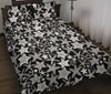 Starfish Print Pattern Bed Set Quilt-grizzshop