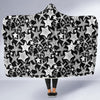 Starfish Print Pattern Hooded Blanket-grizzshop