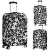 Starfish Print Pattern Luggage Cover Protector-grizzshop