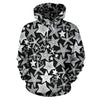 Starfish Print Pattern Men Women Pullover Hoodie-grizzshop