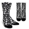 Starfish Print Pattern Unisex Crew Socks-grizzshop