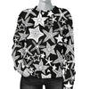 Starfish Print Pattern Women's Sweatshirt-grizzshop