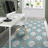 Load image into Gallery viewer, Starfish Shell Pattern Print Floor Mat-grizzshop