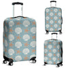 Starfish Shell Pattern Print Luggage Cover Protector-grizzshop