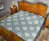 Starfish Shell Pattern Print Quilt-grizzshop