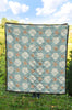 Starfish Shell Pattern Print Quilt-grizzshop