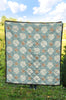 Starfish Shell Pattern Print Quilt-grizzshop