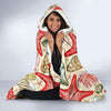 Starfish Shell Print Pattern Hooded Blanket-grizzshop