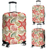 Starfish Shell Print Pattern Luggage Cover Protector-grizzshop