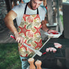 Starfish Shell Print Pattern Men's Apron-grizzshop