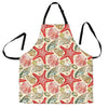 Starfish Shell Print Pattern Men's Apron-grizzshop