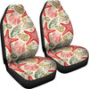 Starfish Shell Print Pattern Universal Fit Car Seat Covers-grizzshop