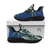 Statue Of Liberty American Print Black Athletic Shoes-grizzshop