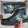 Statue Of Liberty American Print Black High Top Shoes-grizzshop