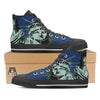 Statue Of Liberty American Print Black High Top Shoes-grizzshop