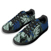 Statue Of Liberty American Print Black Low Top Sneakers-grizzshop